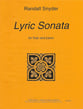 LYRIC SONATA FLUTE/PIANO cover